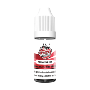 Higo Nic Salts 10ml - Red Apple Ice (10mg) Higo Nic Salts 10ml Red Apple Ice nic salt e-liquid bottle - 10mg strength, UK TPD compliant