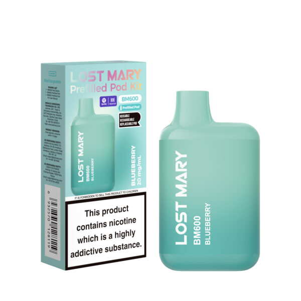 LOST MARY BM600 KIT - BLUEBERRY Lost Mary BM600 - Blueberry