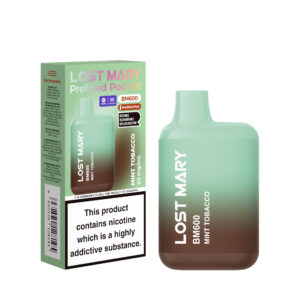 LOST MARY BM600 KIT - MINTTOBACCO Lost Mary BM600 - Mint Tobacco