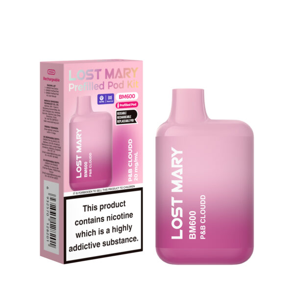 LOST MARY BM600 KIT - P&BCLOUDD Lost Mary BM600 - P&B Cloudd
