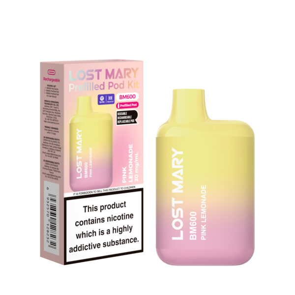 LOST MARY BM600 KIT - PINKLEMONADE Lost Mary BM600 - Pink Lemonade