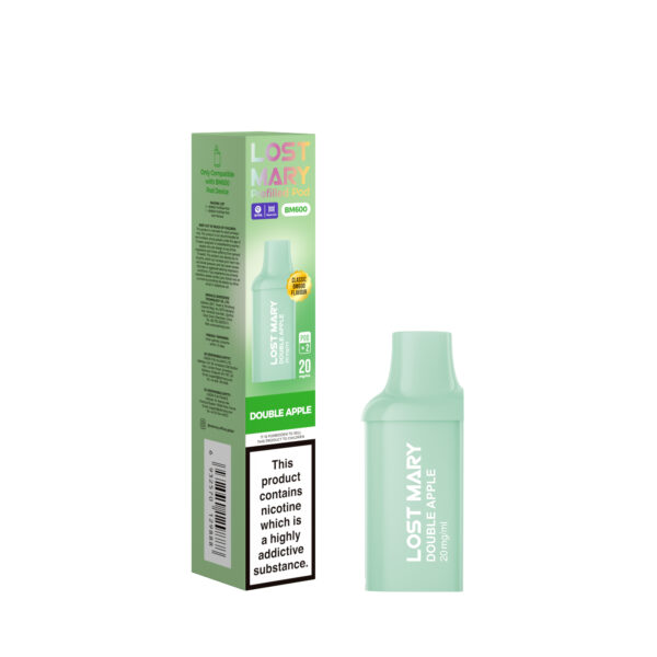 LOST MARY BM600 KIT PODS - DOUBLEAPPLE Lost Mary BM600 Pods - Double Apple