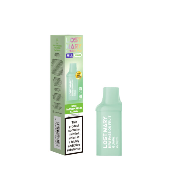 Lost Mary BM600 Pods - Kiwi Passion Fruit Guava