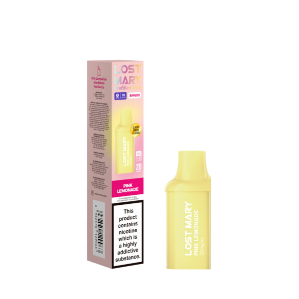 LOST MARY BM600 KIT PODS - PINKLEMONADE Lost Mary BM600 Pods - Pink Lemonade