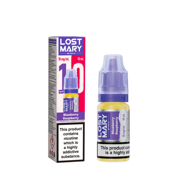 LOSTMARY-10MG-NICSALTS-Blueberry Raspberry Lost Mary Nic Salt – Blueberry Raspberry