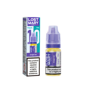 LOSTMARY-10MG-NICSALTS-Grape Ice Lost Mary Nic Salt – Grape Ice