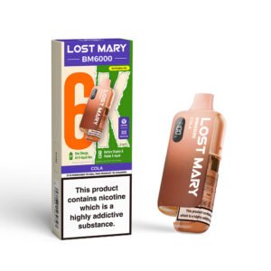 Lost Mary BM6000 - Cola Lost Mary BM6000 pre-filled pod kit in Cola flavour