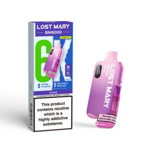 Lost Mary BM6000 - Grape Lost Mary BM6000 pre-filled pod kit in Grape flavour