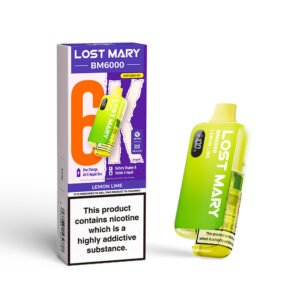 Lost Mary BM6000 - Lemon Lime Lost Mary BM6000 pre-filled pod kit in Lemon Lime flavour