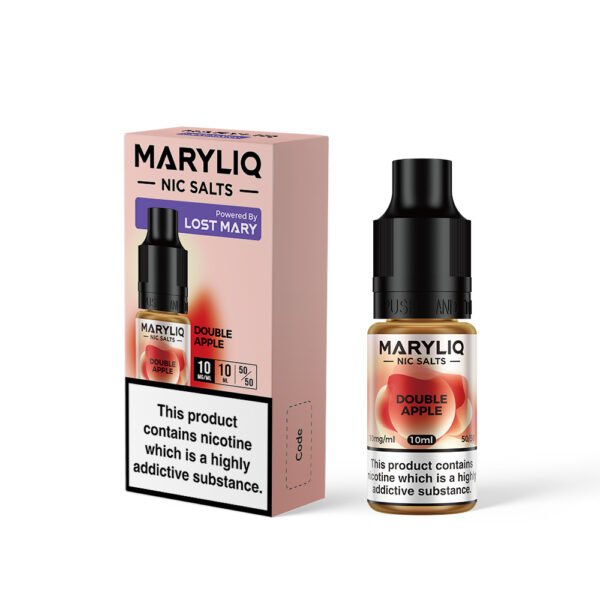 Lost Mary Double Apple - 10mg Lost Mary Double Apple nic salt e-liquid 10mg bottle