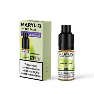 Lost Mary Lemon Lime - 10mg Lost Mary Lemon Lime nic salt e-liquid 10mg bottle