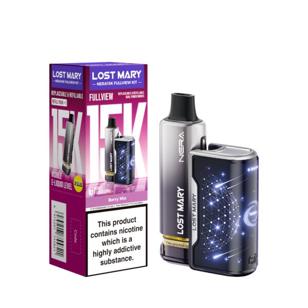 Lost Mary Nera 15k pre-filled pod kit in Berry Mix flavour