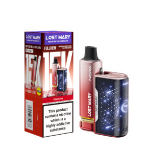 Lost Mary Nera 15k pre-filled pod kit in Cherry Ice flavour