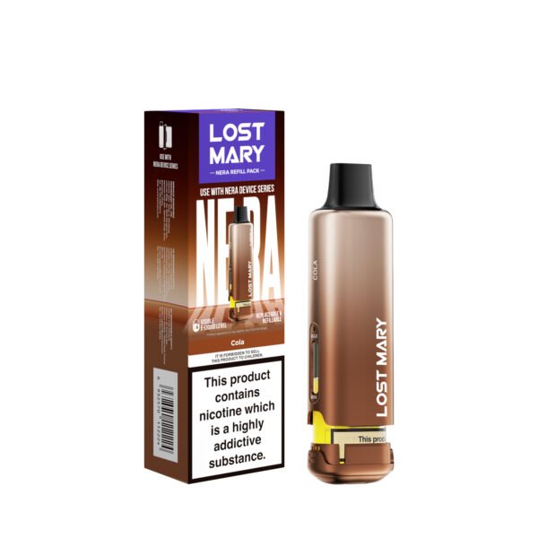 Lost Mary Nera 15k replacement pod in Cola flavour