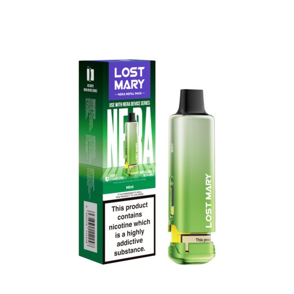 Lost Mary Nera 15k replacement pod in Mint flavour