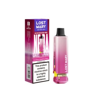 Lost Mary Nera 15k replacement pod in Strawberry Raspberry Cherry flavour