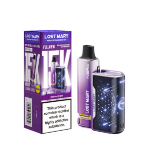 Lost Mary Nera 15k pre-filled pod kit in Sakura Grape flavour