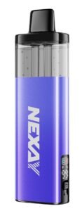Nexay Crush pre-filled pod kit in Blueberry Sour Raspberry flavour