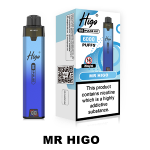 Higo BB Pulse 6000 - Mr Higo Higo BB Pulse 6000 prefilled pod kit in Mr Higo flavour