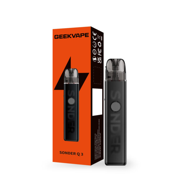 GEEKVAPE SONDER Q3 - Beat Black GeekVape Sonder Q3 Refillable Pod Kit