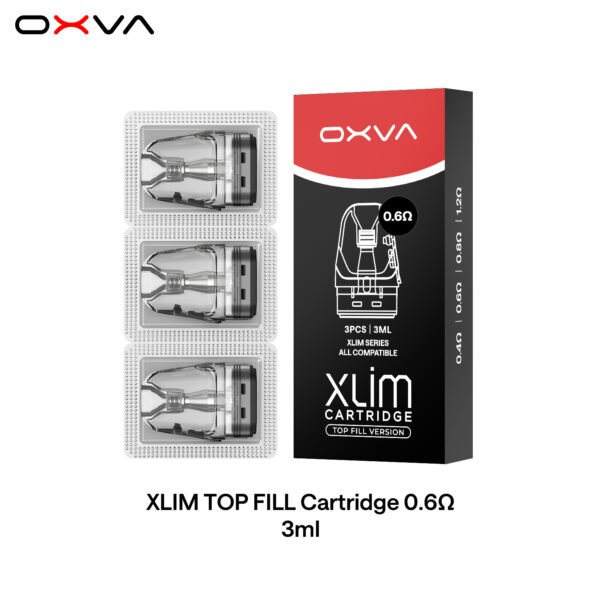 OXVA Xlim Top Fill Pod Cartridges - 3ml
