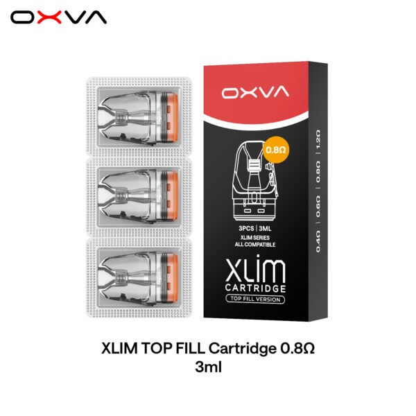 OXVA Xlim Top Fill Pod Cartridges - 3ml