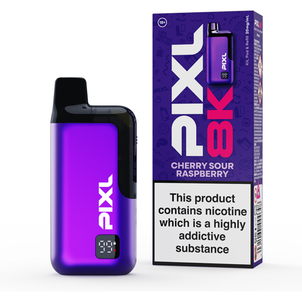 PIXL 8K Pod Kit - Cherry Sour Raspberry