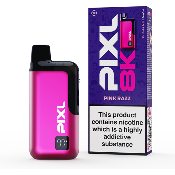 PIXL 8K Pod Kit - Pink Razz