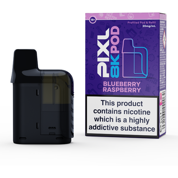 PIXL 8K Pods - Blueberry Raspberry