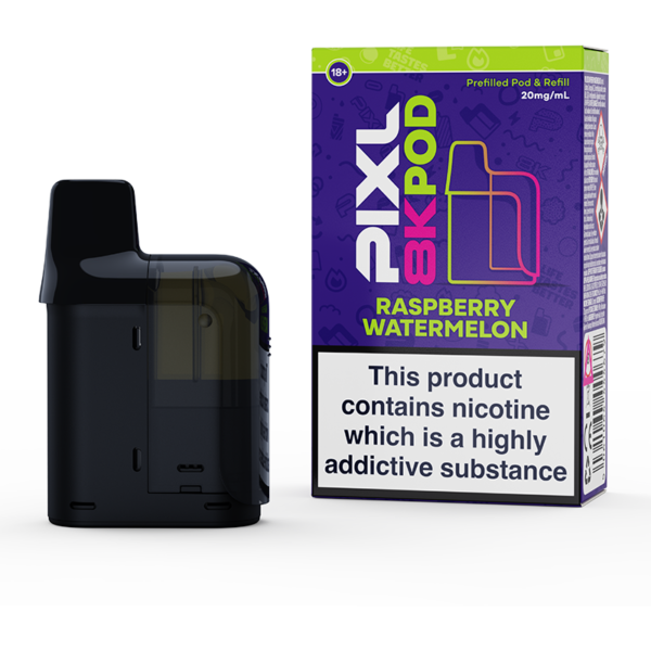 PIXL 8K Pods - Raspberry Watermelon